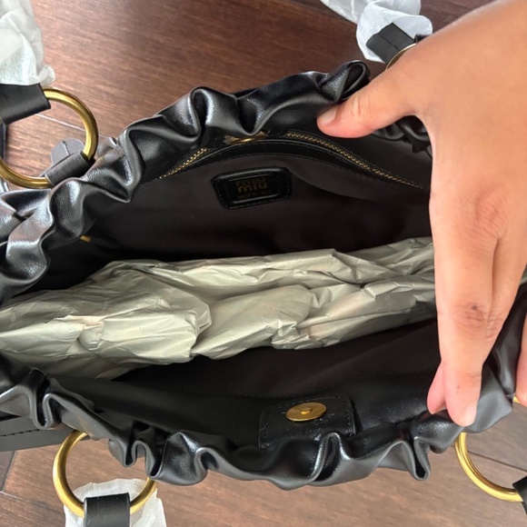 MIU MIU JOIE Nappa Bag - Picture 4 of 5